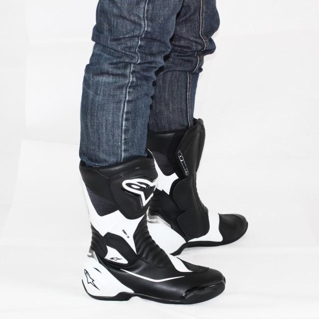 Alpinestars SMX plus バイクブーツ ホワイト⁄ブラック alpinestars