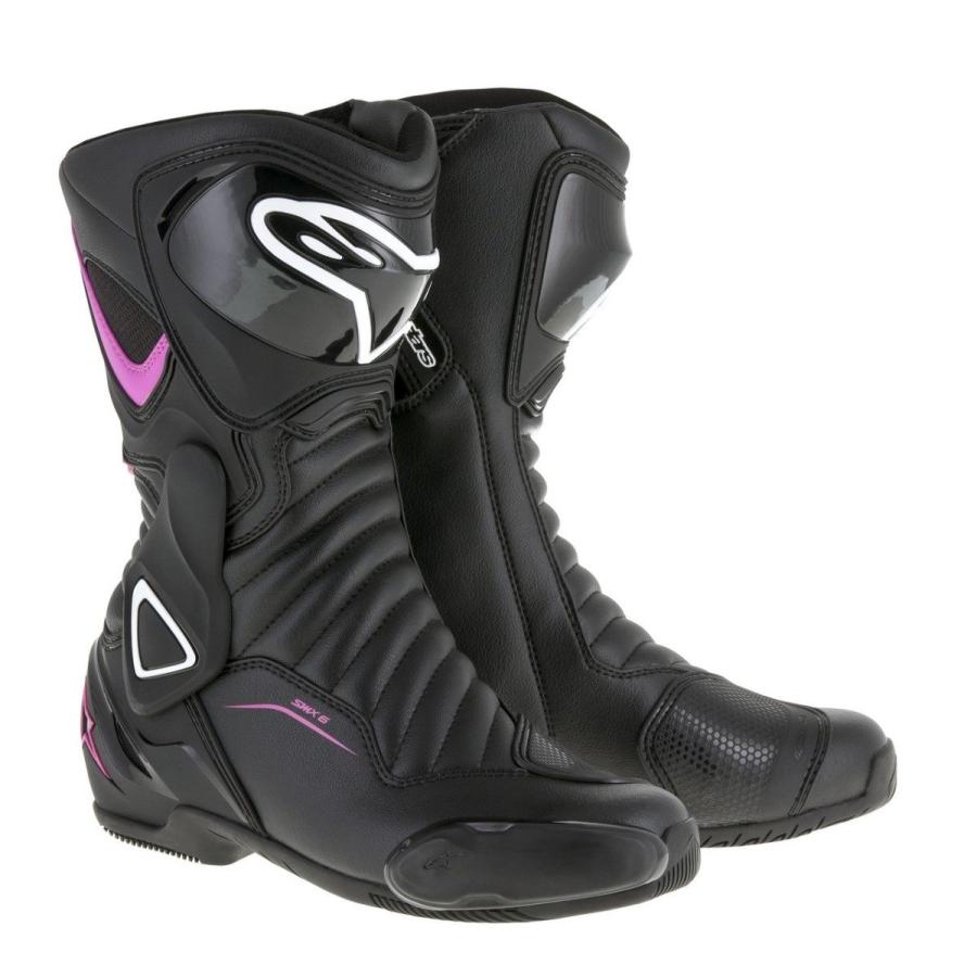 Alpinestars SMX-6 レーシングブーツ ホワイト/レッド/ブラック