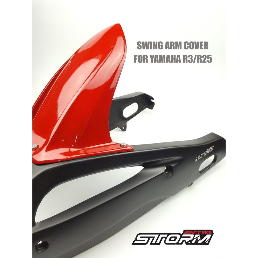 STORM AEROPARTS ストームエアロパーツ スイングアームカバー r3 r25