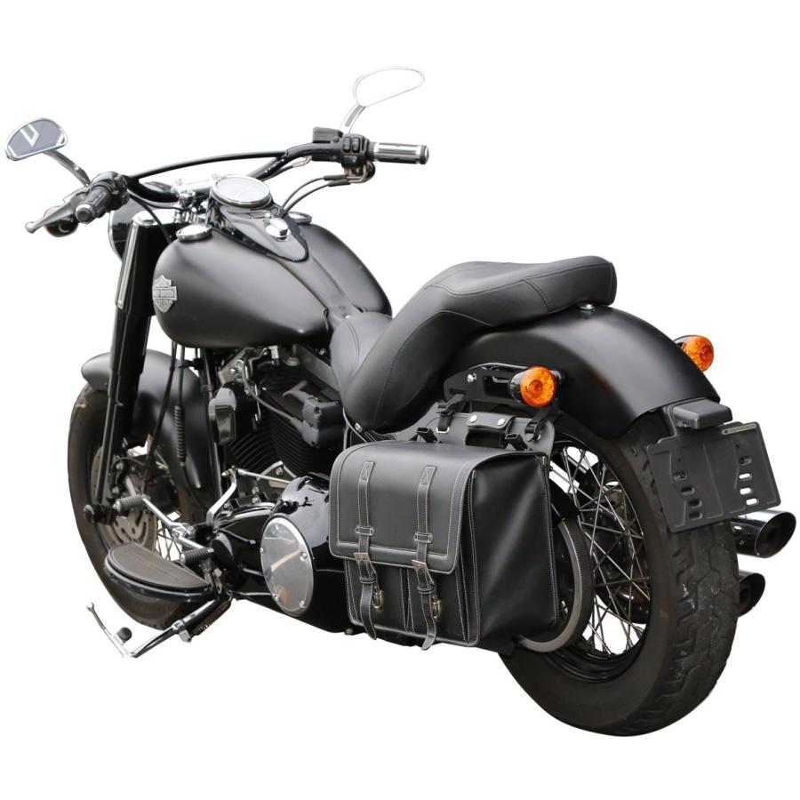 KIJIMA キジマ バッグサポート DHW 左側用 FXS FLSS SOFTAIL SLIM S FLS HARLEY-DAVIDSON ハーレーダビッドソン バッグ・ボックス取り付けステー_1