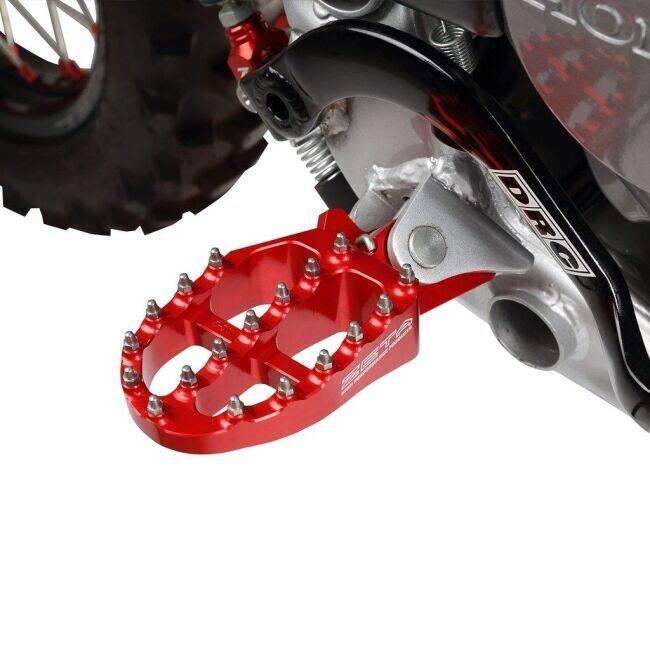 ZETA RACING ジータ レーシング アルミニウムフットペグ カラー：レッド HONDA ホンダ フットペグ ステップ 足回り_3