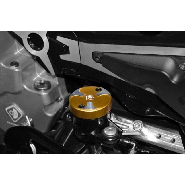 DUCABIKE (DBK) ドゥカバイク (ディービーケー) フルードタンクキャップ カラー：ゴールド DUCATI ドゥカティ TRIUMPH トライアンフ ブレーキ