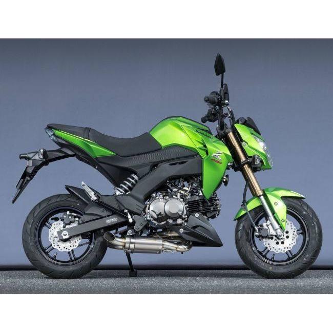 YAMAMOTO RACING ヤマモトレーシング スペックA ダウン フルエキゾーストマフラー TYPE-2 Z125 PRO KAWASAKI カワサキ マフラーの画像
