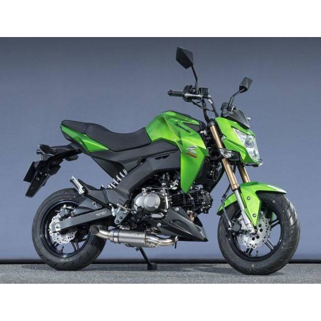 YAMAMOTO RACING ヤマモトレーシング スペックA ダウン フルエキゾーストマフラー TYPE-2 Z125 PRO KAWASAKI カワサキ マフラーの画像
