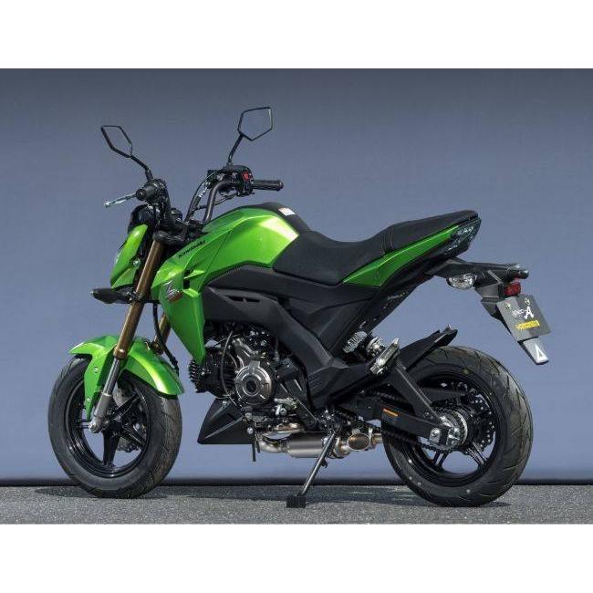 YAMAMOTO RACING ヤマモトレーシング スペックA ダウン フルエキゾーストマフラー TYPE-2 Z125 PRO KAWASAKI カワサキ マフラーの画像