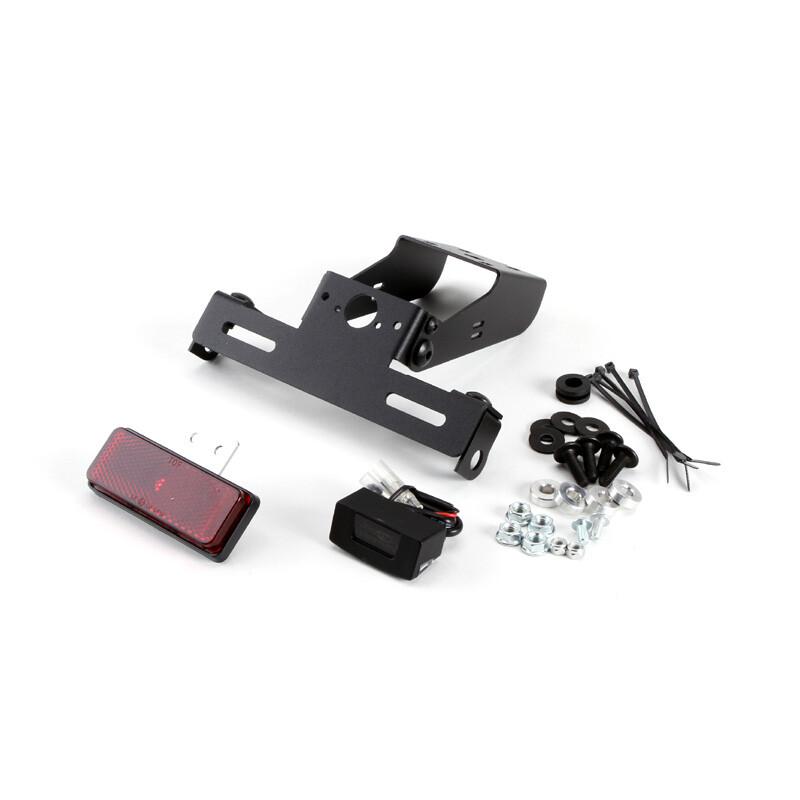 Puig プーチ ライセンスサポート(フェンダーレスキット) Z125 Z250SL ニンジャ 250SL KAWASAKI カワサキ フェンダーレスキット フェンダー関連 外装 | Puig