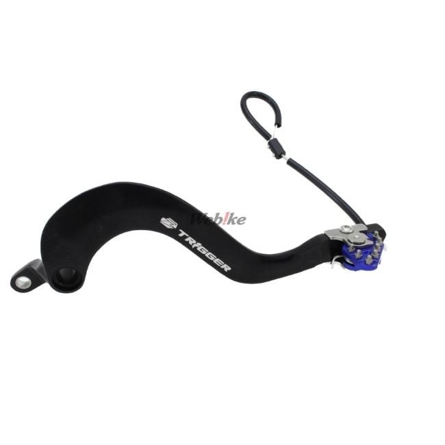 WR250R/X用 ZETA トリガーブレーキペダル ブラック ZETA ジータ トリガーブレーキペダル WR250R WR250X YAMAHA