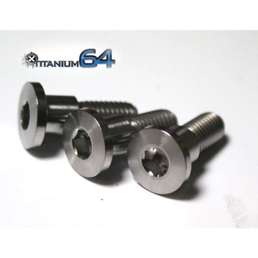 TITANIUM64 チタニウムロクジュウヨン フロントローターボルト カラー：シルバー NSR80 NSR50 HONDA ホンダ ローター ...