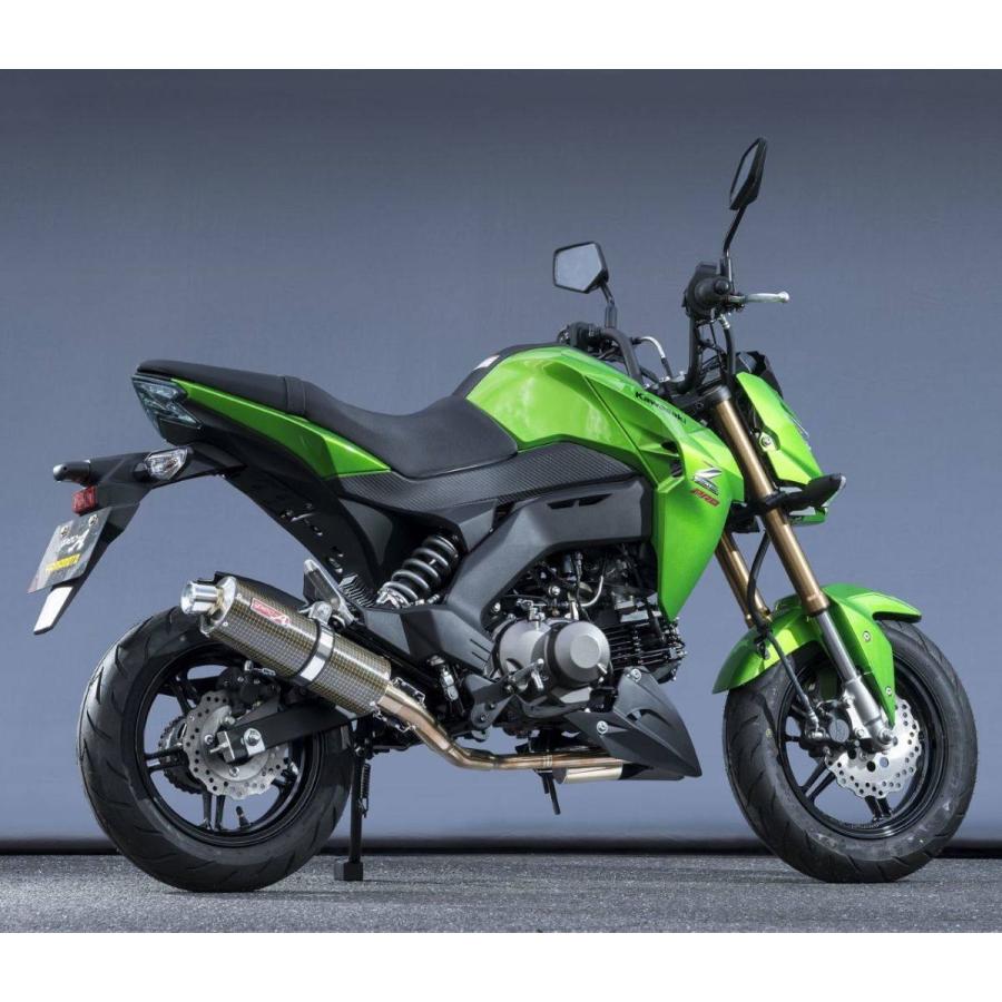 カワサキ　kawasaki Z125PRO　エンデュランス　フルエキ　マフラー Webike | ENDURANCE エンデュランス hi-POWER ダウンGPマフラー Z125