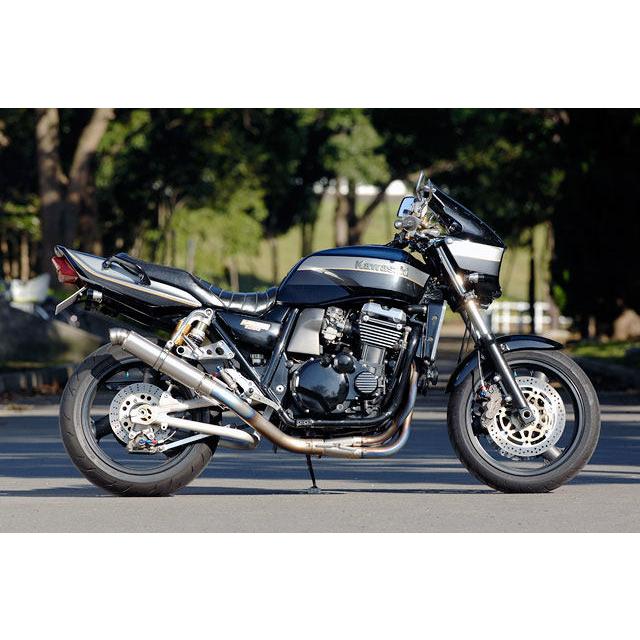 NITRO RACING ナイトロレーシング 4in1 機械曲げチタンEXマフラー サイレンサータイプ：ストレイトチタン V3／サイレンサー長：420mm ZRX1100 ZRX1200R_3