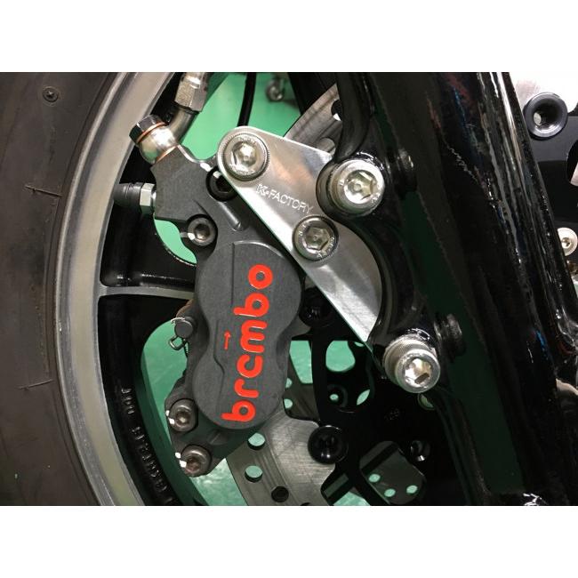 K-FACTORY ケイファクトリー Φ320用フロントキャリパーサポート&ディスクスペーサー＆ローターセット KZ1300 Z1300 KAWASAKI カワサキ ブレーキ | K-FACTORY | 01
