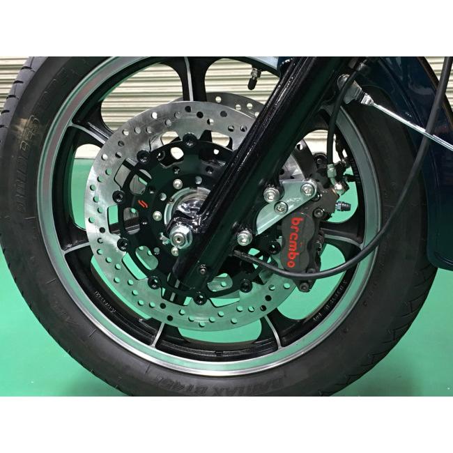 K-FACTORY ケイファクトリー Φ320用フロントキャリパーサポート&ディスクスペーサー＆ローターセット KZ1300 Z1300 KAWASAKI カワサキ ブレーキ | K-FACTORY | 03