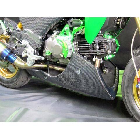 A-TECH（エーテック） アンダーカウル 素材：FRP／黒(FB) Z125 プロ