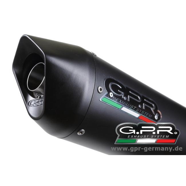 GPR GPR:ジーピーアール GPR FURORE NERO ITALIA (CAGIVA RAPTOR 1000 2000-03 HIGH LEVEL SLIP ON DOUBLE MUFFLER EXHAUST) スリップオンマフラー RAPTOR1000｜webike｜02