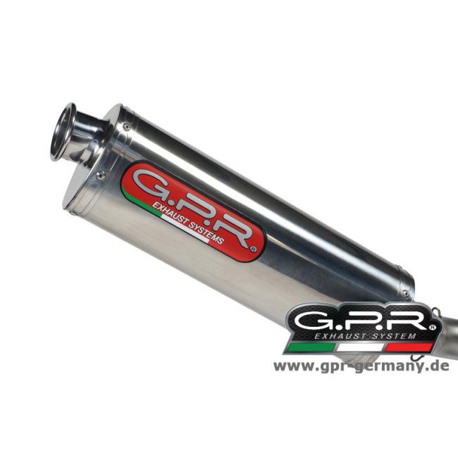 GPR GPR:ジーピーアール GPR TREVALE STEEL (CAGIVA RAPTOR 650 2001-05 SLIP ON DOUBLE MUFFLER EXHAUST) スリップオンマフラー RAPTOR650｜webike｜03