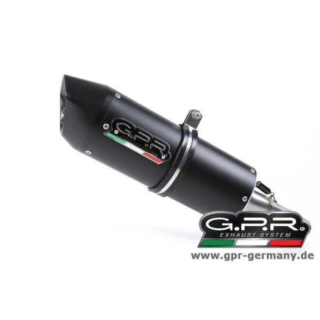 GPR ジーピーアール FURORE NERO ITALIA (HONDA AFRICA TWIN NXR 650 1988-89 SLIP ON EXHAUST MUFFLER) スリップオンマフラー XRV650アフリカツイン マフラー