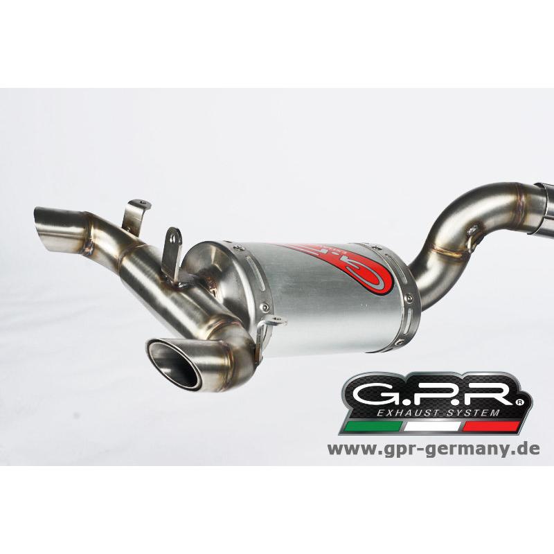 GSR400用　G.P.R. ステンレス製 スリップオンマフラー GSR400用 G.P.R. ステンレス製 スリップオンマフラー - メルカリ