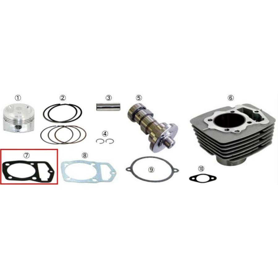 SP武川 SPタケガワ シリンダーヘッドガスケット CRF150F XLR125R HONDA ホンダ エンジンガスケット エンジンパーツ エンジン | スペシャルパーツ武川