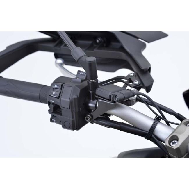 バイク用　ETC2.0 アンテナステー付 plot（プロト） ETCアンテナステー ETC2.0対応 タイプ：A(クラッチ