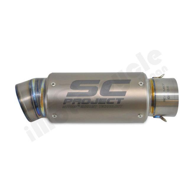 断捨離中様 傷あり SC PROJECT GP70-R マフラー バッフルつき 断捨