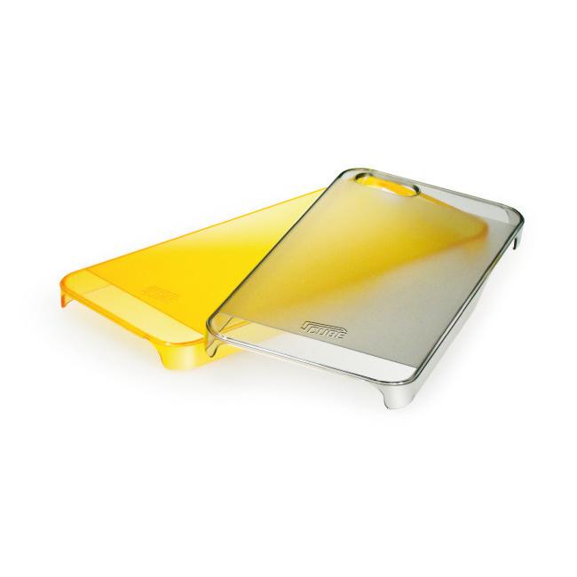 ブランド登録なし - Intuitive Cube イントゥイティブキューブ Sプロテクター iPhone5/5s用 プロテクティブシェル 色合い：Matt Transparent Black スマートフォンケース