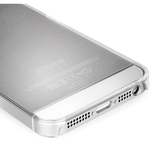 ブランド登録なし - Intuitive Cube イントゥイティブキューブ Sプロテクター iPhone5/5s用 プロテクティブシェル 色合い：Matt Transparent Black スマートフォンケース