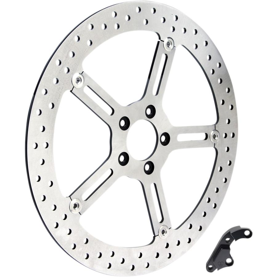 ARLEN NESS アレンネス ビッグブレーキローター 15” 左側 FXD ＆ SOFTAIL 【ROTOR BG 15”L & SOFT】 HARLEY-DAVIDSON ハーレーダビッドソン ブレーキ