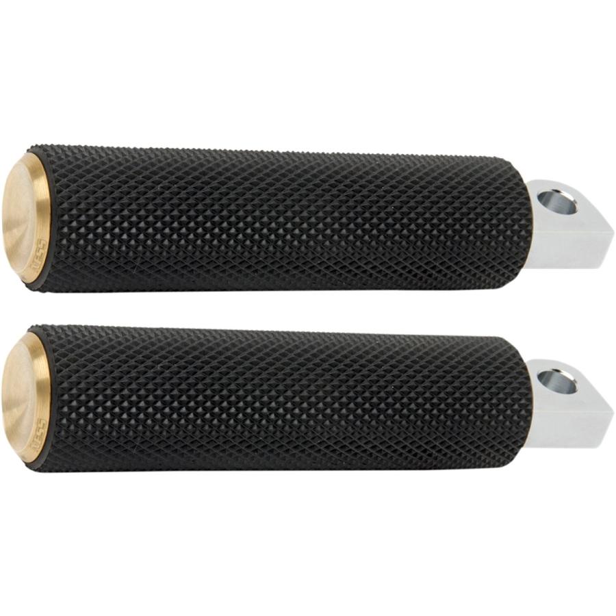 アレンネス（Arlen Ness） ステップナール ブラス 【PEGS KNURLED 