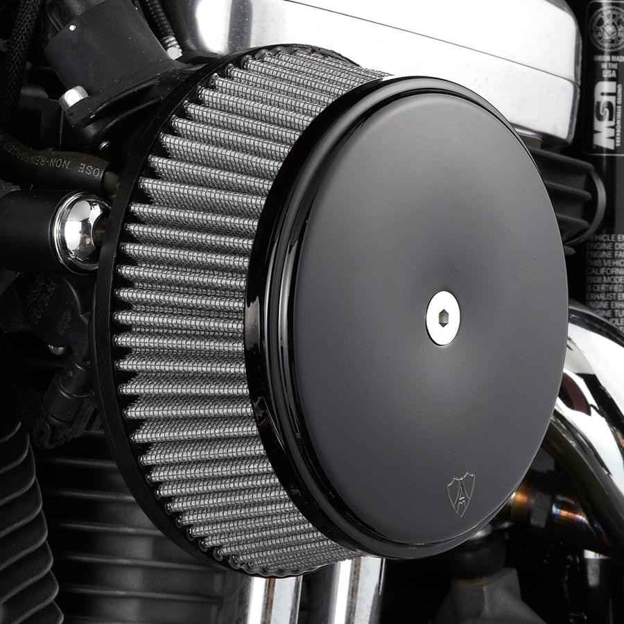 ARLEN NESS アレンネス ステンレス SCKR1 スムース FLT 2008-13【SS SMTH 08-13FLT】 COLOR：Black HARLEY-DAVIDSON ハーレーダビッドソン 吸気関連 エンジン