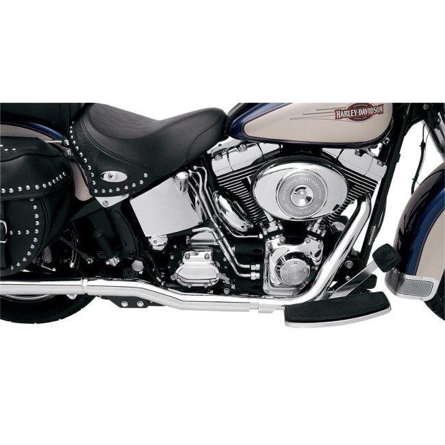 Bassani Power Curve True-Dual Crossover Header Pipes For Harley