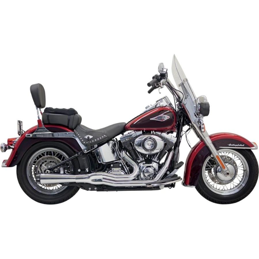 BASSANI バッサーニ Road Rage II Mega Power 2：1 System Color/Finish：Chrome［1800-1512］ HARLEY-DAVIDSON ハーレーダビッドソン マフラー | ブランド登録なし