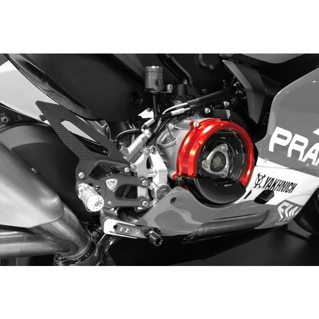 CNC Racing シーエヌシーレーシング クリアクラッチカバー パニガーレシリーズ カラー：ブラック DUCATI ドゥカティ クラッチカバー エンジンパーツ エンジン | CNC RACING | 01