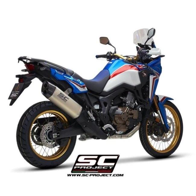 SC-PROJECT SCプロジェクト アドベンチャーエキゾースト【公道走行可】 CRF1000L AFRICA TWIN Adventure Sports DCT HONDA ホンダ スリップオンマフラー | SCーPROJECT | 01