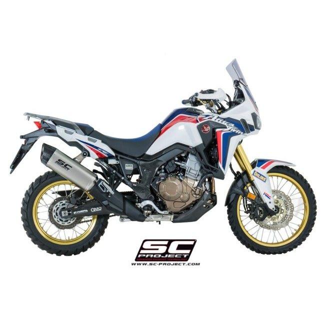SC-PROJECT SCプロジェクト アドベンチャーエキゾースト【公道走行可】 CRF1000L AFRICA TWIN Adventure Sports DCT HONDA ホンダ スリップオンマフラー | SCーPROJECT | 02