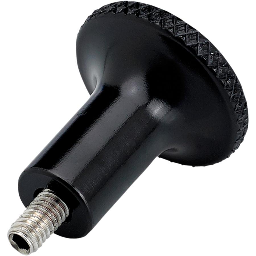 JOKER MACHINE ジョーカーマシーン チョークノブ ローレット ブラック TRIUMPH 用 【CHOKE KNOB KNURL