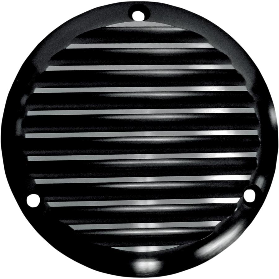 JOKER MACHINE ジョーカーマシーン ダービーカバー3-H フィン ブラック 【COVER DRBY3-H FINNED BLK [1107-0209]】 HARLEY-DAVIDSON ハーレーダビッドソン