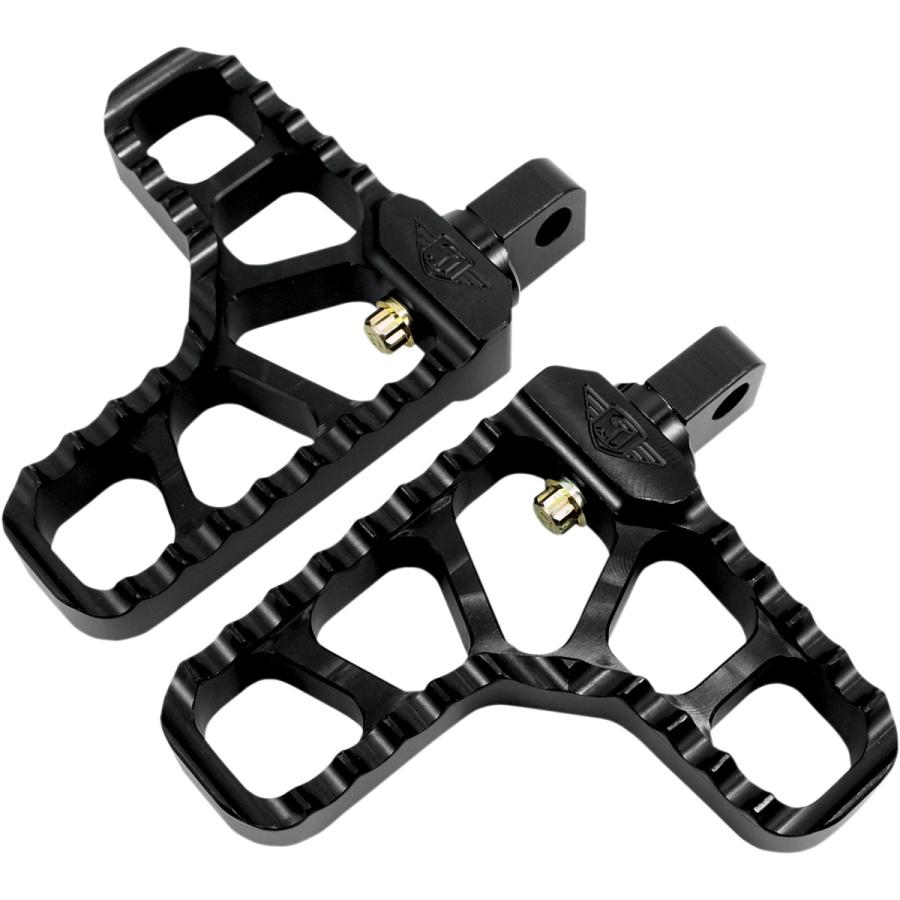 JOKER MACHINE ジョーカーマシーン ステップ ヒール付き ブラック 【PEG SERRATED W/HEEL BLK [1620-1150]】 フットペグ 足回り