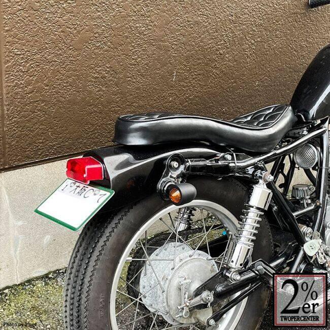 2%er ツーパーセンター スモールバレットウインカー ボディカラー：マットブラック ウインカー 灯火類 電装系 | 2%er | 07