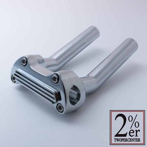 2%er ツーパーセンター プルバックハンドルポスト サイズ：6.5インチ SR500 SR400 YAMAHA ヤマハ ハンドルポスト・ハンドルライザー ハンドル周辺パーツの画像