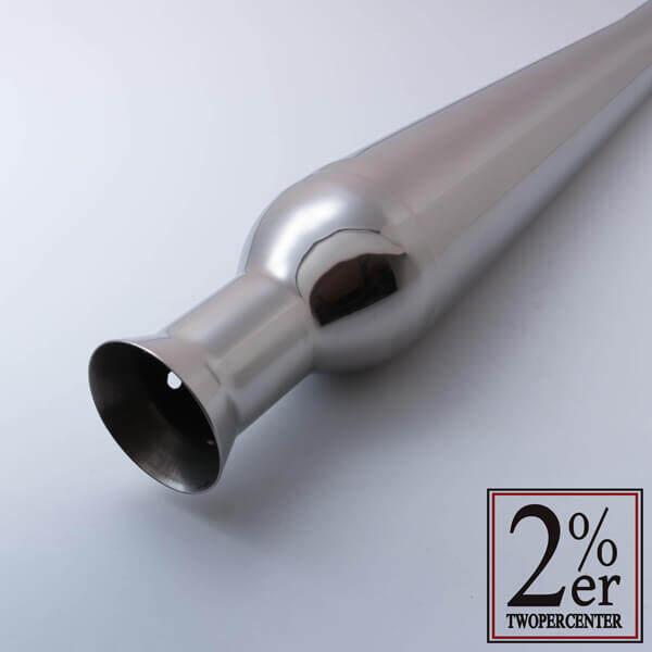 2%er ツーパーセンター トランペットマフラー スリップオンマフラー マフラーの画像