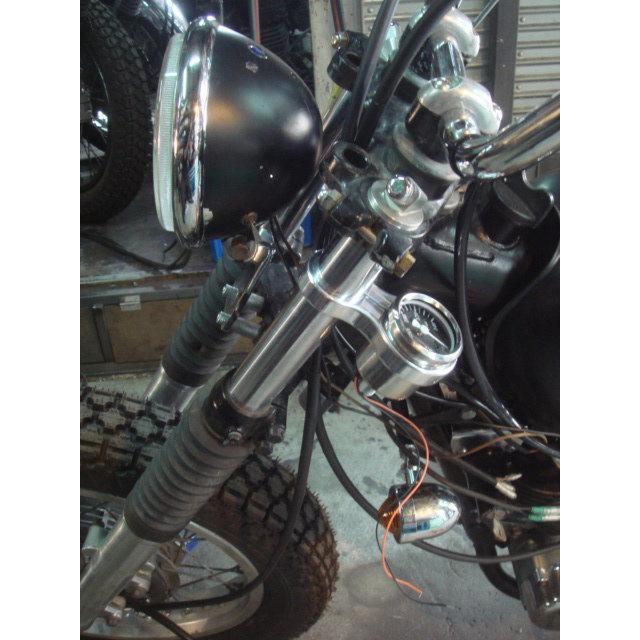 2%er ツーパーセンター ミニミニメーター フォークマウントキット XS650 SR500 SR400 YAMAHA ヤマハ その他メーターオプション・補修部品 電装系 | 2%er | 03