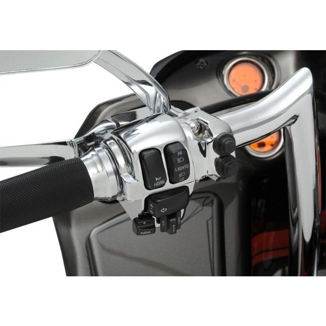 Drag Specialties ドラッグスペシャリティーズ Handlebar Switch Housing Kit［0616-0091］ HARLEY-DAVIDSON ハーレーダビッドソン ハンドル周辺パーツの画像