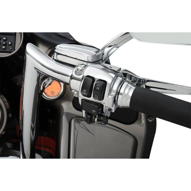 Drag Specialties ドラッグスペシャリティーズ Handlebar Switch Housing Kit［0616-0091］ HARLEY-DAVIDSON ハーレーダビッドソン ハンドル周辺パーツの画像
