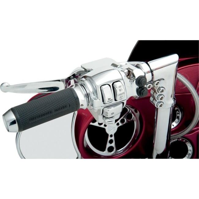 Drag Specialties ドラッグスペシャリティーズ Handlebar Switch Housing Kit［0616-0091］ HARLEY-DAVIDSON ハーレーダビッドソン ハンドル周辺パーツの画像