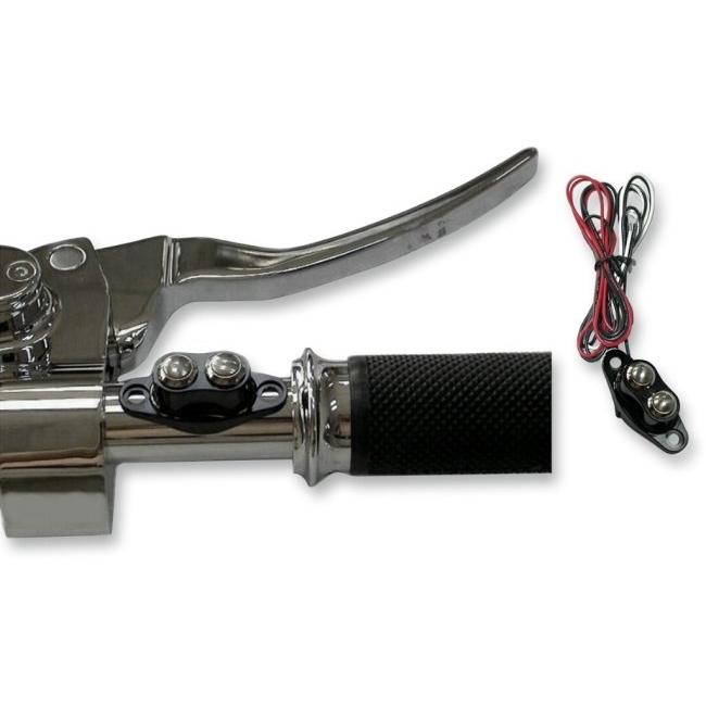 Drag Specialties ドラッグスペシャリティーズ Duet Handlebar Switch Kit［0616-0205］ ハンドルスイッチ・スイッチボックス ハンドル周辺パーツ ハンドルの画像
