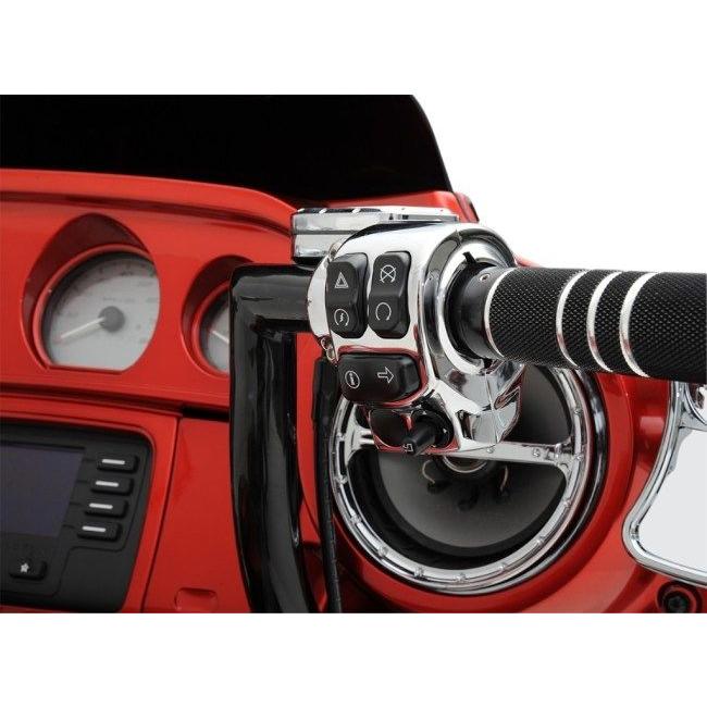 Drag Specialties ドラッグスペシャリティーズ Handlebar Switch Housing Kit［0616-0231］ HARLEY-DAVIDSON ハーレーダビッドソン ハンドル周辺パーツの画像