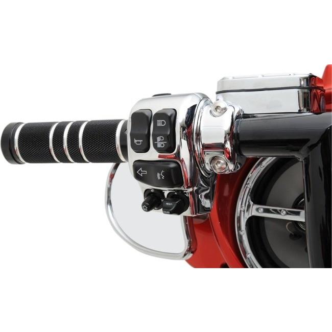Drag Specialties ドラッグスペシャリティーズ Handlebar Switch Housing Kit［0616-0231］ HARLEY-DAVIDSON ハーレーダビッドソン ハンドル周辺パーツの画像