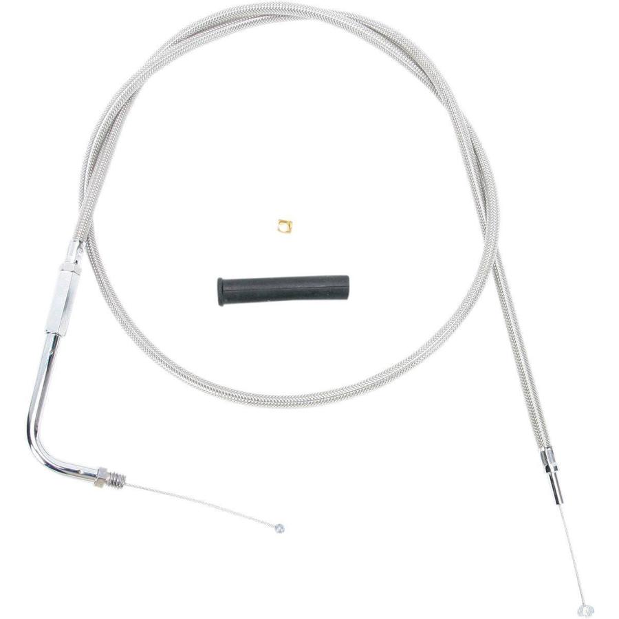 Drag Specialties ドラッグスペシャリティーズ スロットルケーブル ステンレス 24” 【CABLE THR STNLS [0650-1093]】 HARLEY-DAVIDSON ハーレーダビッドソン