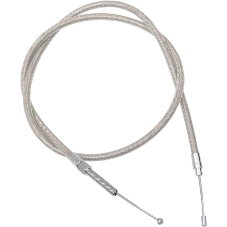 Drag Specialties - ドラッグスペシャリティーズ クラッチペダル有線テレビ ステンレス鋼 48” 【CABLE CLT STNLS [0652-1508]】 HARLEY-DAVIDSON ハーレーダビッドソン 車、バイク、自転車-ワイヤー、ケーブル類