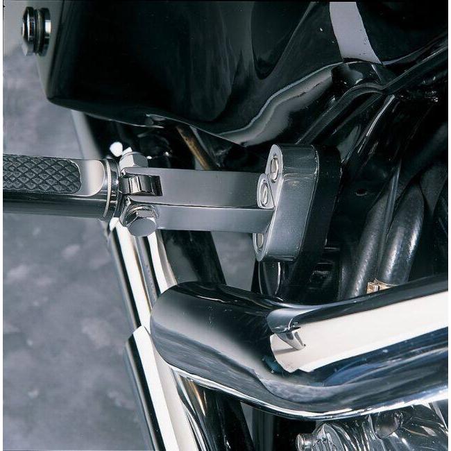 Drag Specialties ドラッグスペシャリティーズ パッセンジャーフットペグ マウントキット［DS-243659］ HARLEY-DAVIDSON ハーレーダビッドソン ステップ 足回り_1
